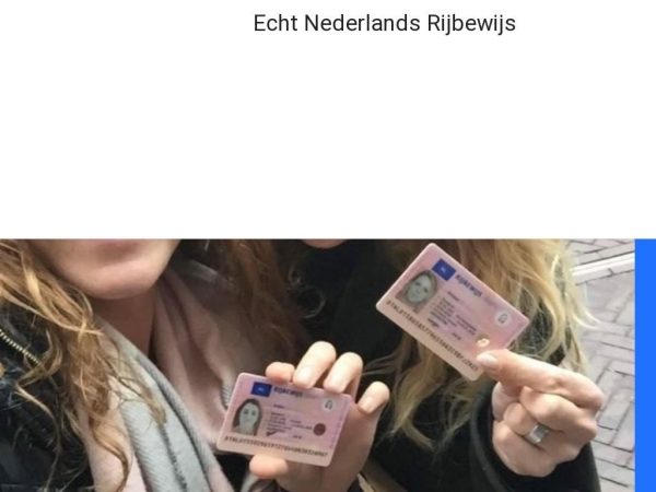 echtnederlandsrijbewijs.com
