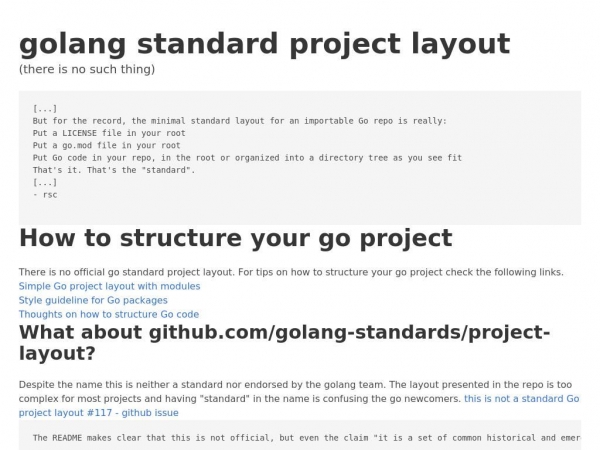 golangstandardprojectlayout.com