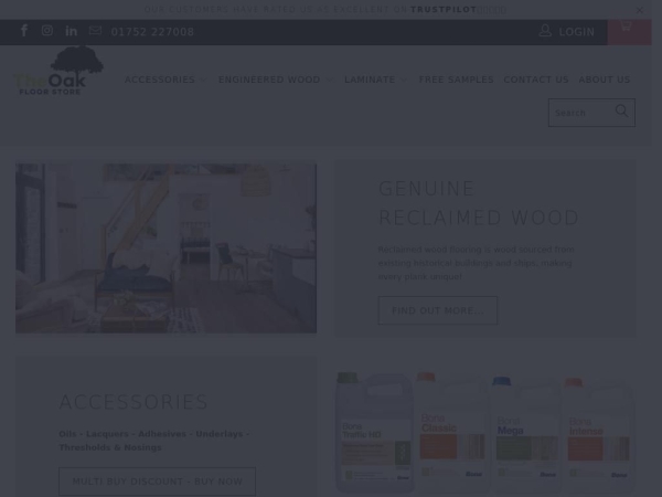 theoakfloorstore.com
